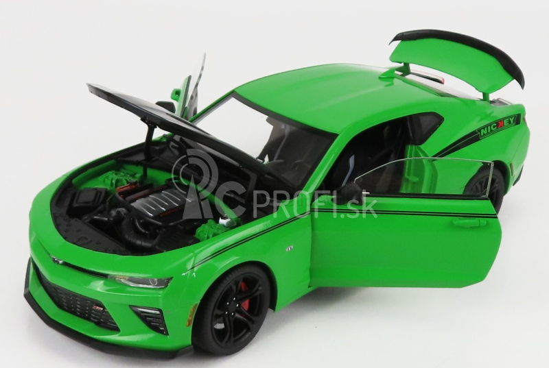 Autoworld Chevrolet Camaro Ss 1le Nickey Coupe 2017 1:18 Zelená čierna