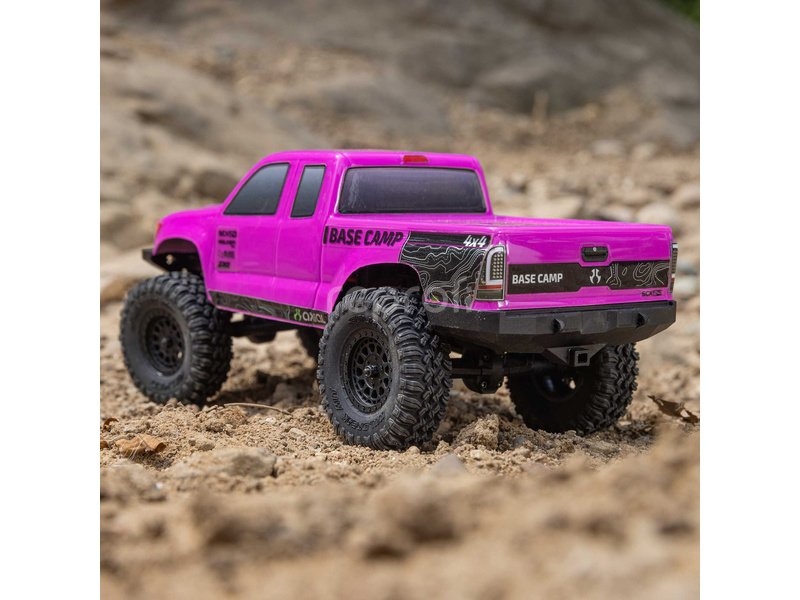 Axial SCX24 Base Camp 1:24 4WD RTR ružový