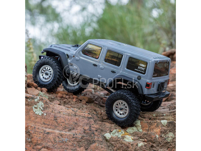 Axial SCX24 Jeep Wrangler JLU CRC 2019 V2 1:24 4WD RTR zelený