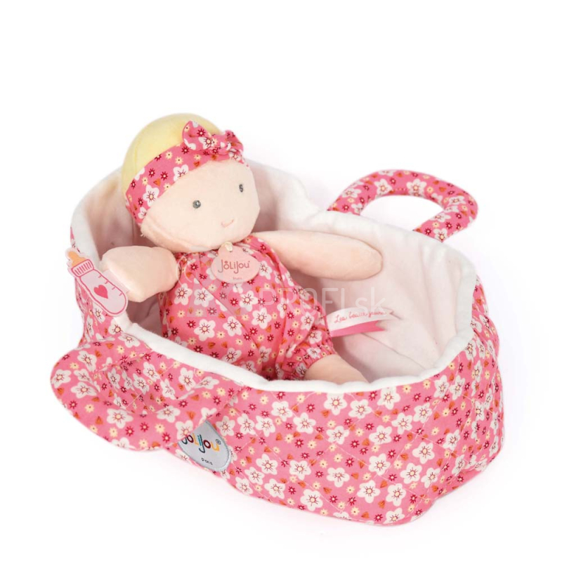 Bábika Doudou Jolijou Marylou v taške 20 cm