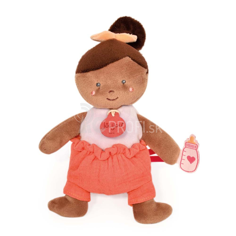 Bábika Doudou Julijou 18 cm oranžová