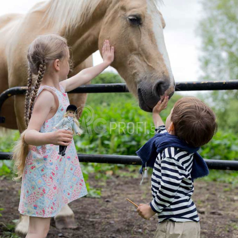 Bábika Lottie Jockey s koňom