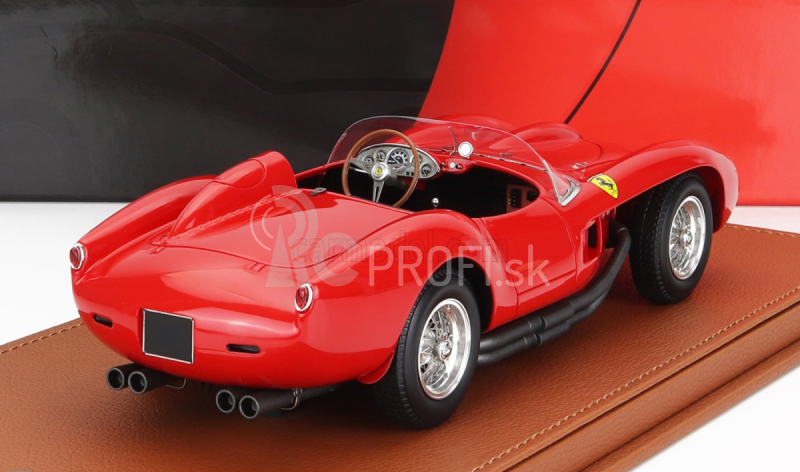 Bbr-models Ferrari 250tr Testarossa Spider 1957 - Con Vetrina - S vitrínou 1:18 červená