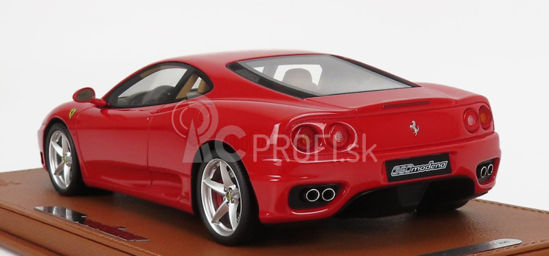 Bbr-models Ferrari 360 Modena 1999 - Manuálna prevodovka - Cambio Manuale - Con Vetrina - S vitrínou 1:18 červená