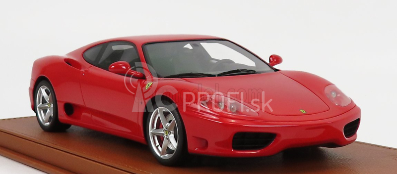 Bbr-models Ferrari 360 Modena 1999 - Prevodovka F1 - Cambio F1 - Con Vetrina - S vitrínou 1:18 Rosso Corsa 322 - červená