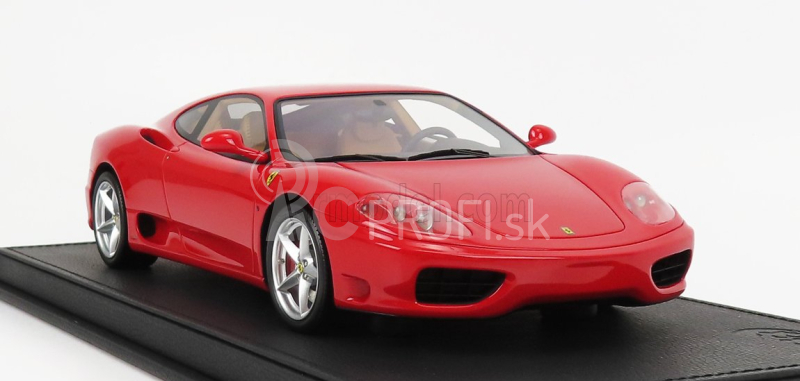 Bbr-models Ferrari 360 Modena 1999 - Prevodovka F1 - Cambio F1 - Con Vetrina - S vitrínou 1:18 Rosso Corsa 322 - červená