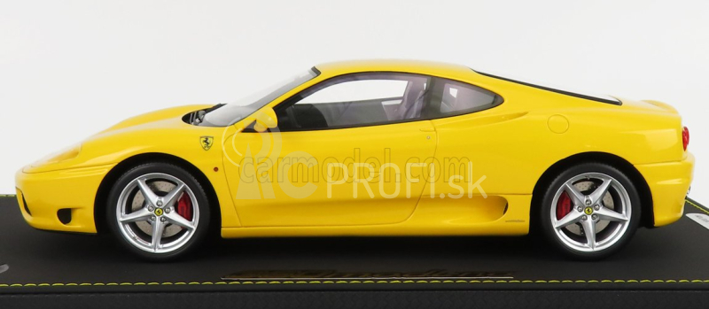 Bbr-models Ferrari 360 Modena 1999 - Prevodovka F1 - Cambio F1 - Con Vetrina - S vitrínou 1:18 Yellow