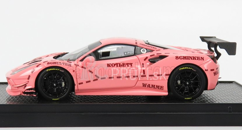 Bbr-models Ferrari 488 Challenge N 0 Rolex 24h Daytona 2018 1:43 Ružová