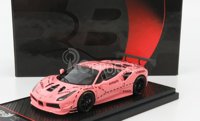 Bbr-models Ferrari 488 Challenge N 0 Rolex 24h Daytona 2018 1:43 Ružová