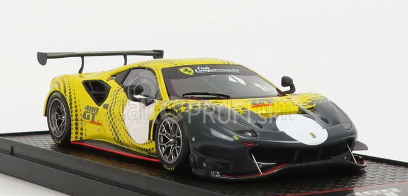 Bbr-models Ferrari 488 Gt Modificata 2020 1:43 žltá matná sivá