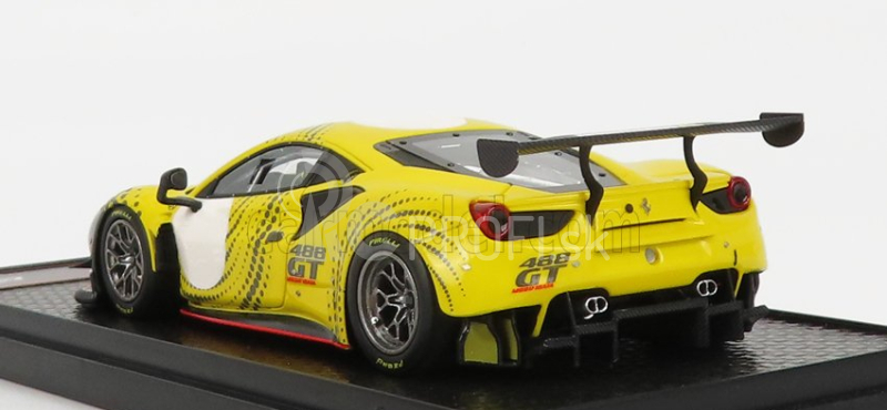 Bbr-models Ferrari 488 Gt Modificata 2020 1:43 žltá matná sivá