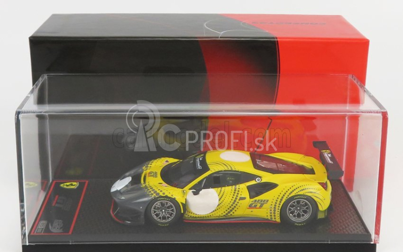 Bbr-models Ferrari 488 Gt Modificata 2020 1:43 žltá matná sivá