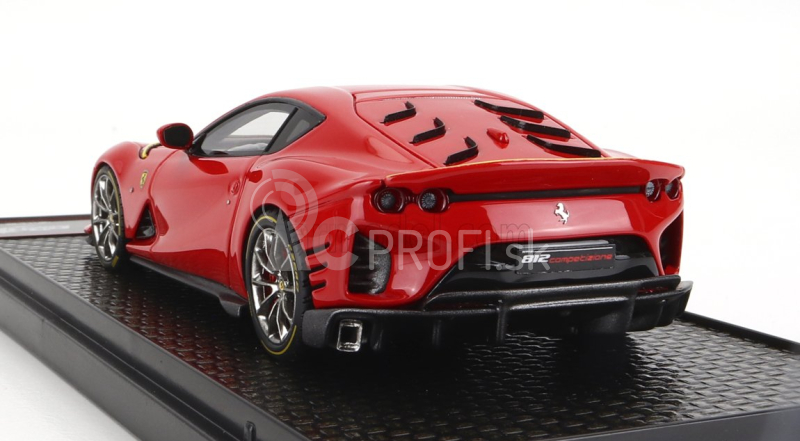 Bbr-models Ferrari 812 Competizione 2021 1:43 Rosso Corsa 322 - červená