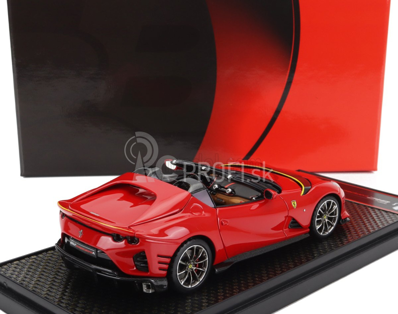 Bbr-models Ferrari 812 Competizione A Spider 2022 1:43 Rosso Corsa 322 - červená