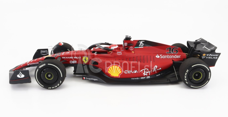 Bbr-models Ferrari F1-75 Team Scuderia Ferrari N 16 Winner Australian GP 2022 Charles Leclerc 1:18 Červená