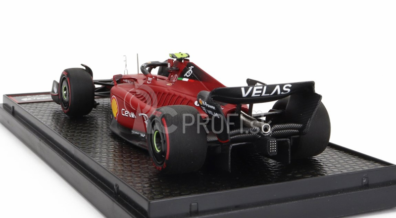 Bbr-models Ferrari F1-75 Team Scuderia Ferrari N 55 2nd Bahrain Gp 2022 Carlos Sainz 1:43 Red