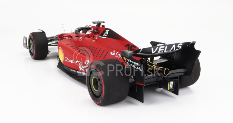 Bbr-models Ferrari F1-75 Team Scuderia Ferrari N16 Winner Bahrain Gp 2022 Charles Leclerc 1:18 červená