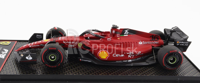 Bbr-models Ferrari F1-75 Team Scuderia Ferrari N16 Winner Bahrain Gp 2022 Charles Leclerc 1:43 Red