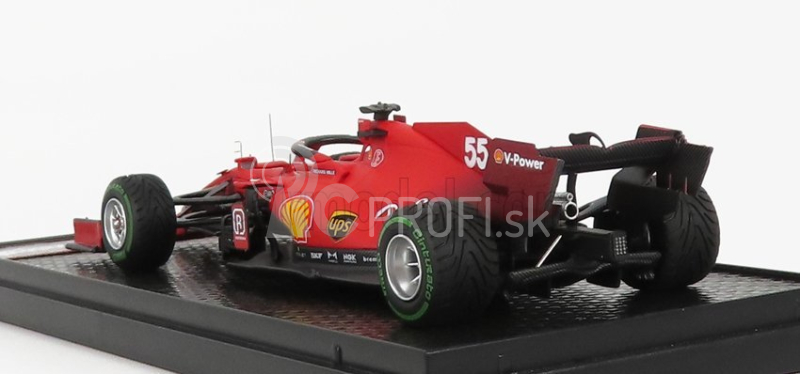 Bbr-models Ferrari F1 Sf21 Team Scuderia Ferrari Mission Winnow N 55 5. Emilia Romagna Taliansko Gp (pneumatiky do dažďa) 2021 Carlos Sainz Jr. 1:43 Red