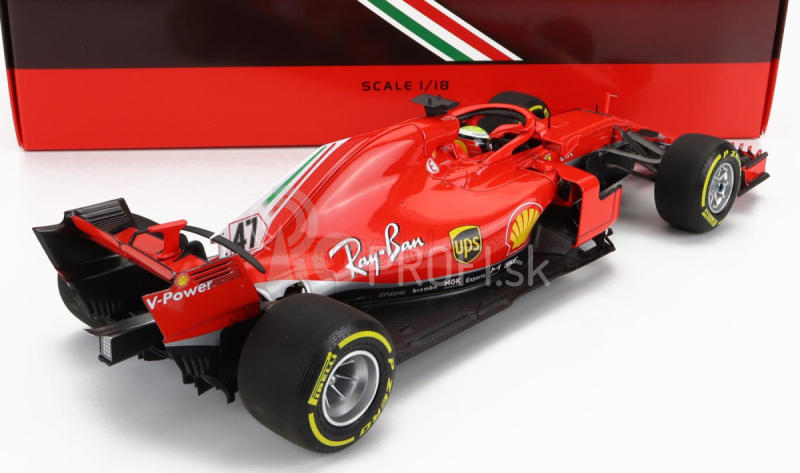 Bbr-models Ferrari F1 Sf71h N 47 Test Fiorano Taliansko 2018 Mick Schumacher 1:18 červená