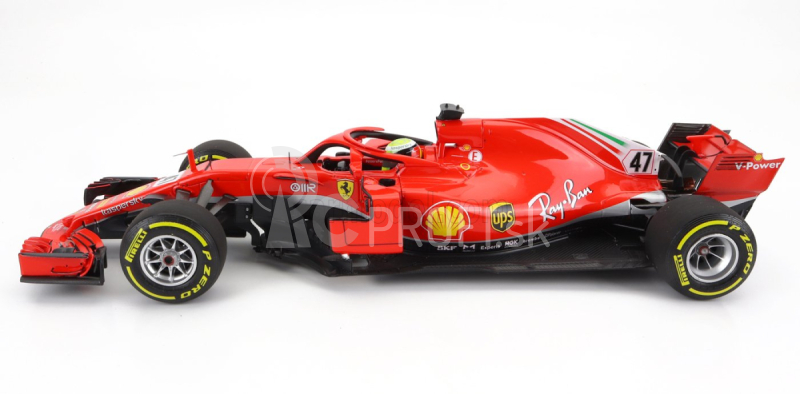 Bbr-models Ferrari F1 Sf71h N 47 Test Fiorano Taliansko 2018 Mick Schumacher 1:18 červená