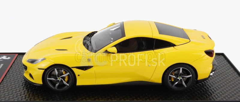 Bbr-models Ferrari Portofino M (modificata) Spider Closed Roof 2020 1:43 Giallo Modena - žltá