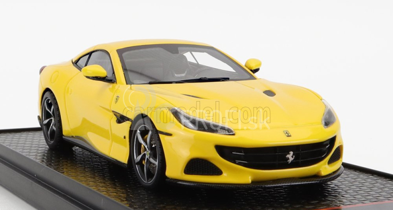 Bbr-models Ferrari Portofino M (modificata) Spider Closed Roof 2020 1:43 Giallo Modena - žltá