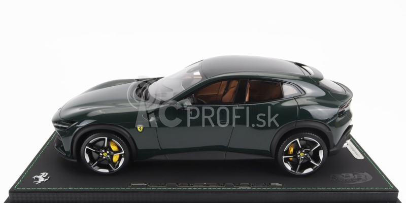 Bbr-models Ferrari Purosangue Suv 2022 - Con Vetrina - S vitrínou 1:18 Verde - British Racing Green