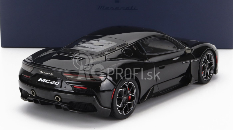 Bbr-models Maserati Mc20 Gloss Black Roof 2020 1:18 Nero Enigma - čierna