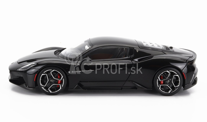 Bbr-models Maserati Mc20 Gloss Black Roof 2020 1:18 Nero Enigma - čierna