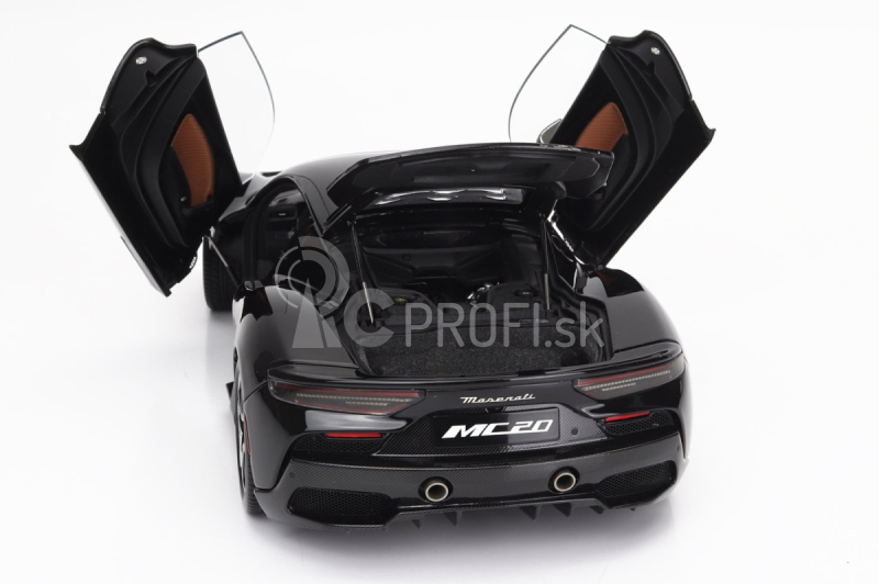 Bbr-models Maserati Mc20 Gloss Black Roof 2020 1:18 Nero Enigma - čierna