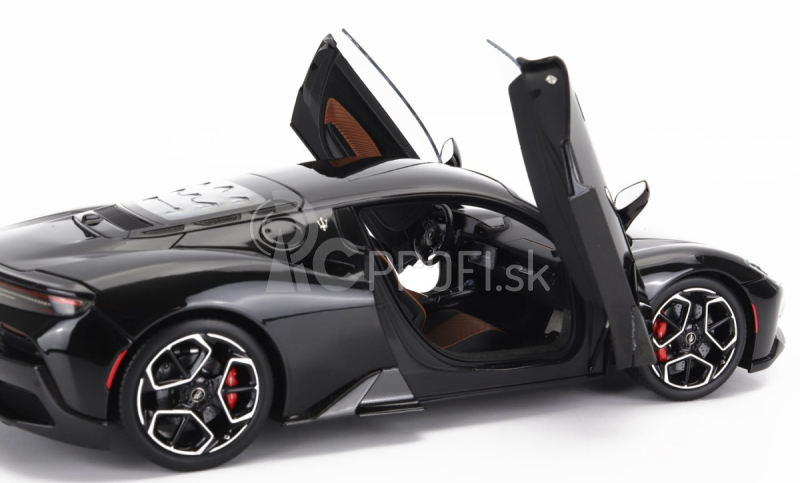 Bbr-models Maserati Mc20 Gloss Black Roof 2020 1:18 Nero Enigma - čierna