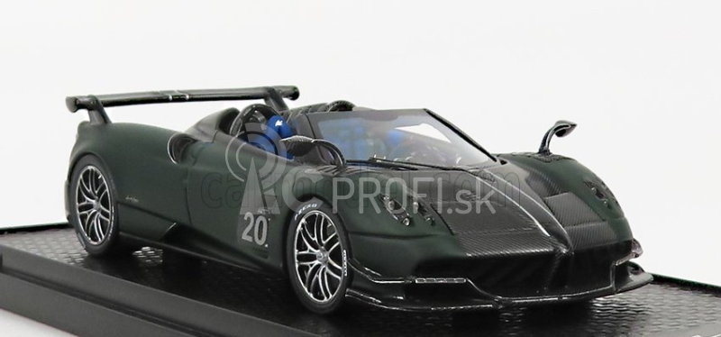 Bbr-models Pagani Huayra Bc N 20 Roadster 2017 1:43 Black Carbon - Matná tmavozelená