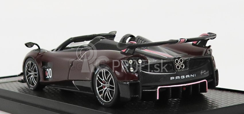 Bbr-models Pagani Huayra Bc N 20 Roadster 2017 1:43 Black Carbon - Red