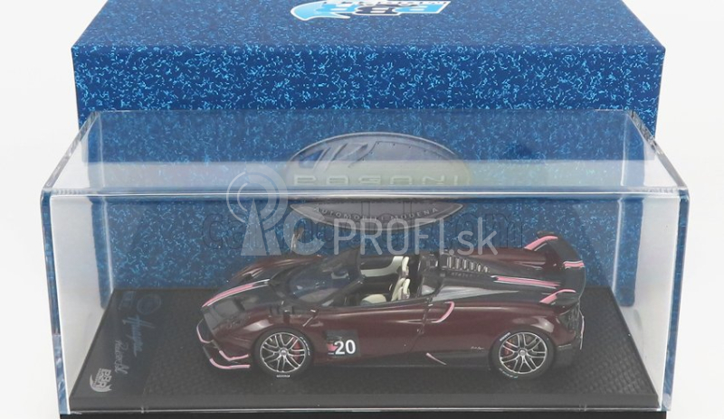 Bbr-models Pagani Huayra Bc N 20 Roadster 2017 1:43 Black Carbon - Red