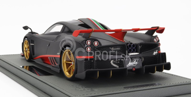 Bbr-models Pagani Imola 2020 - Con Vetrina - S vitrínou 1:18 Black Carbon Fiber