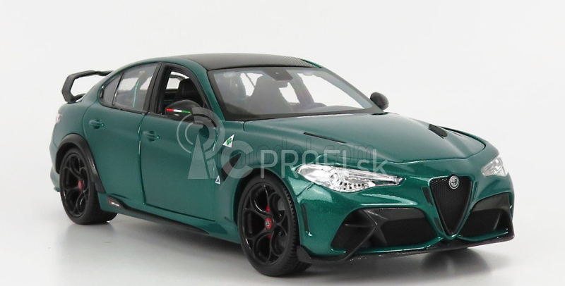 Bburago Alfa Romeo Giulia Gtam 2020 1:18 Verde Montreal – Green Met