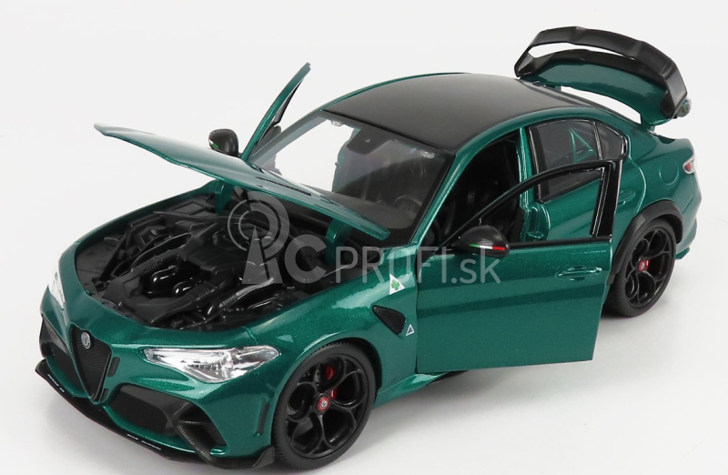 Bburago Alfa Romeo Giulia Gtam 2020 1:18 Verde Montreal – Green Met