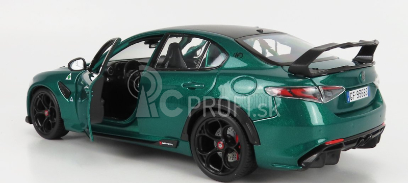 Bburago Alfa Romeo Giulia Gtam 2020 1:18 Verde Montreal – Green Met