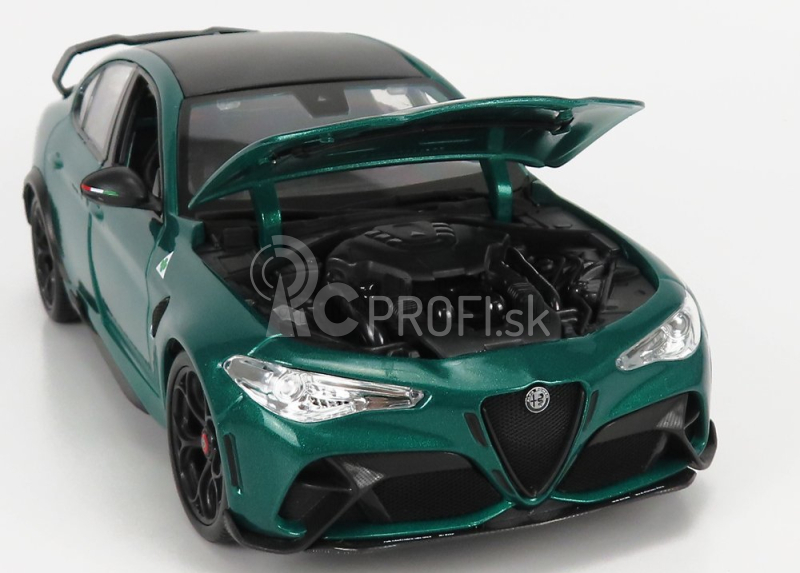 Bburago Alfa Romeo Giulia Gtam 2020 1:18 Verde Montreal – Green Met