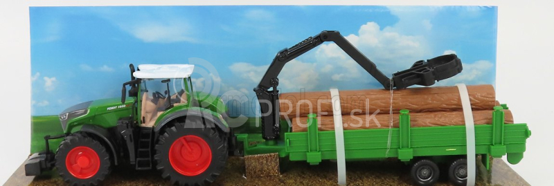 Bburago Fendt 1050 Vario s drevom