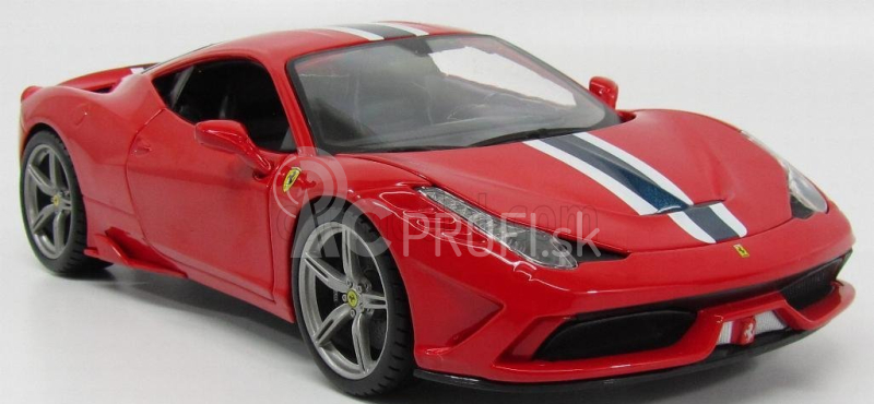 Bburago Ferrari 458 Speciale 1:18 červená