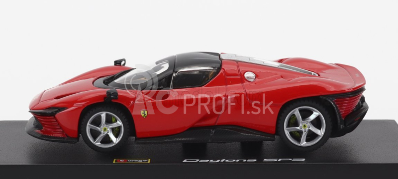 Bburago Ferrari Daytona Sp3 2022 1:43 Rosso Corsa 322 červená