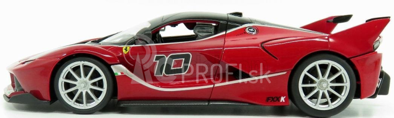 Bburago Ferrari FXX K 1:18 červená metalíza