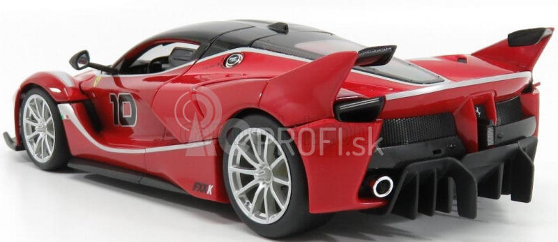 Bburago Ferrari FXX K 1:18 červená metalíza