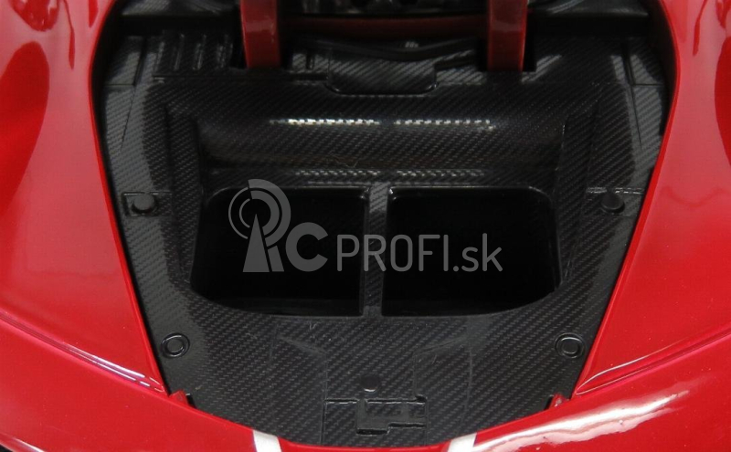 Bburago Ferrari FXX K 1:18 červená metalíza