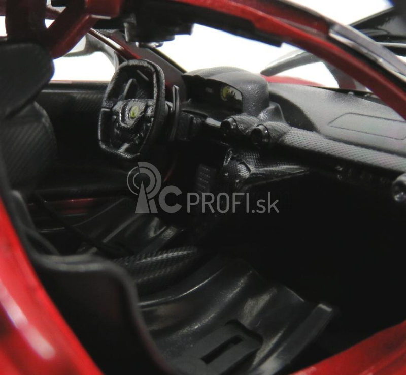 Bburago Ferrari FXX K 1:18 červená metalíza