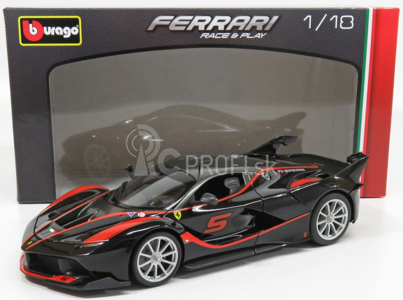 Bburago Ferrari FXX K 1:18 čierna