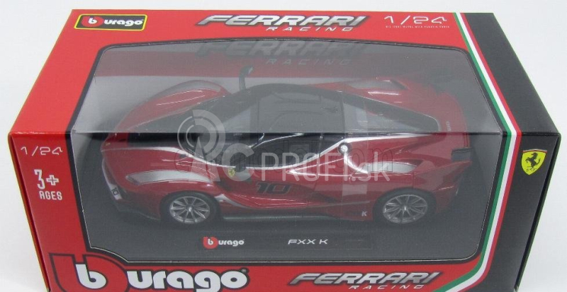 Bburago Ferrari FXX K 1:24 červená