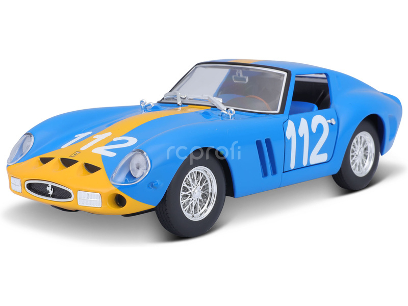 Bburago Ferrari GTO 250 1:24 Kit modrá